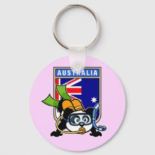 Porte-clés Panda de plongée australienne