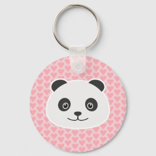 Porte-clés Panda love