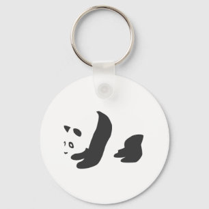 Porte-clés Panda (noir)