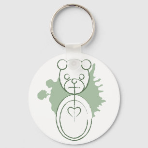 Porte-clés panda splatz.
