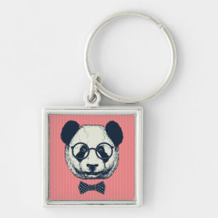 Porte-clés Panda Stripes