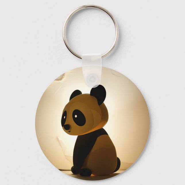 Porte-clés Panda Triste (Recto)
