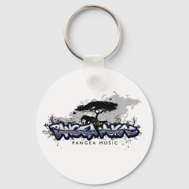 Porte-clés PANGEA MUSIQUE Logo3 Porte - clé (Recto)