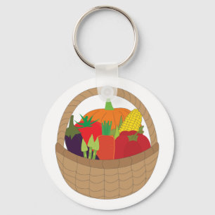 Porte-clés Panier de légumes