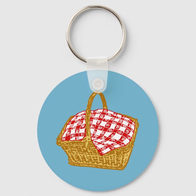Porte-clés Panier de pique-nique (Recto)