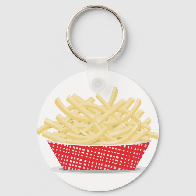 Porte-clés Panier de Porte - clé de frites (Recto)