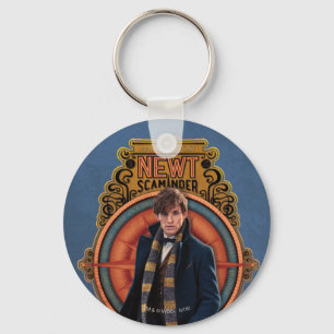 Porte-clés Panneau Art Nouveau NEWT SCAMANDER™ Walking