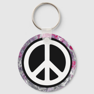 Porte-clés Panneau de paix