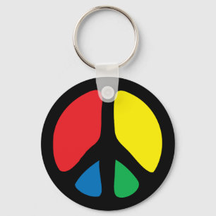 Porte-clés Panneau de paix