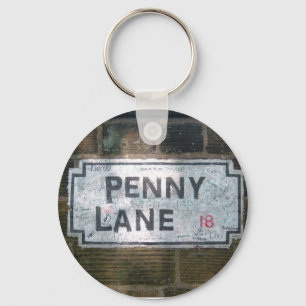 Porte-clés Panneau de rue Penny Lane