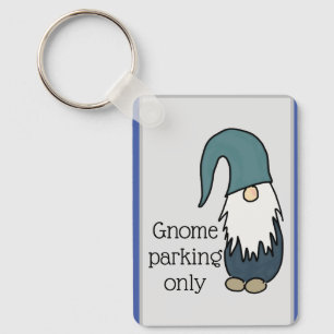 Porte-clés Panneau de stationnement Gnome