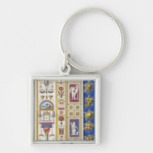 Porte-clés Panneau du bungalow de Raphael à Vatican, de