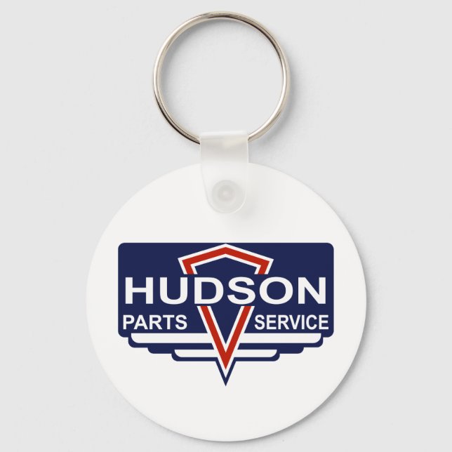 Porte-clés Panneau vintage Hudson (Recto)