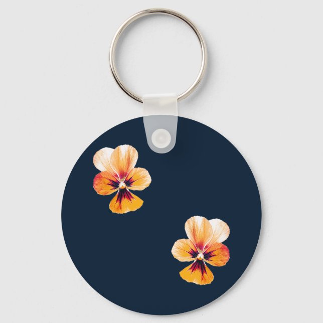 Porte-clés panneaux orange (Recto)