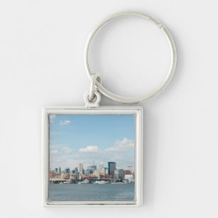 Porte-clés Panorama de Midtown Manhattan au-dessus du fleuve