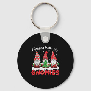 Porte-clés Panser Avec Mes Gnomies Jardin Noël Gnome