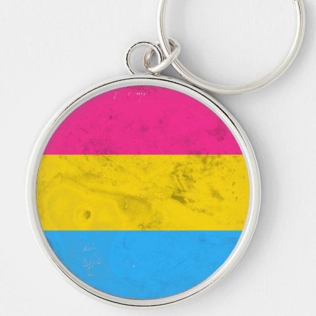 Porte-clés Pansexuel (Devant)