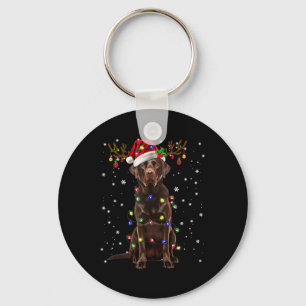 Porte-clés Pantalon de pyjama avec éclairage de sapin de Noël