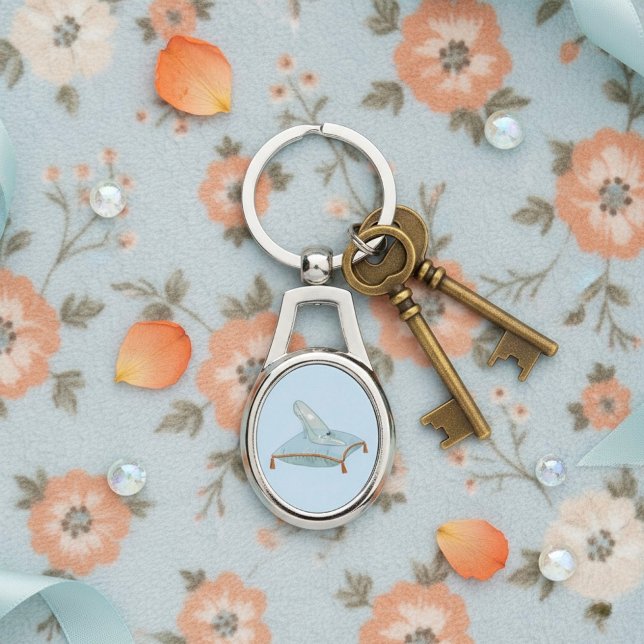 Porte-clés Pantoufle de verre (Créateur téléchargé)