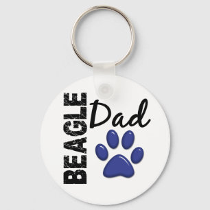 Porte-clés Papa 2 de beagle