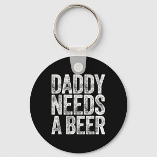 Porte-clés Papa A Besoin D'Une Chemise De Bière Hommes Drôle
