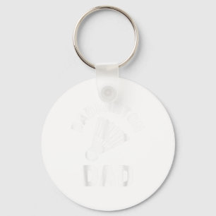 Porte-clés Papa Badminton Navette Drôle Badminton