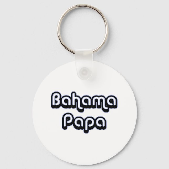 Porte-clés Papa Bahama (Recto)