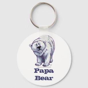 Porte-clés Papa Bear Polar Bear Porte - clé
