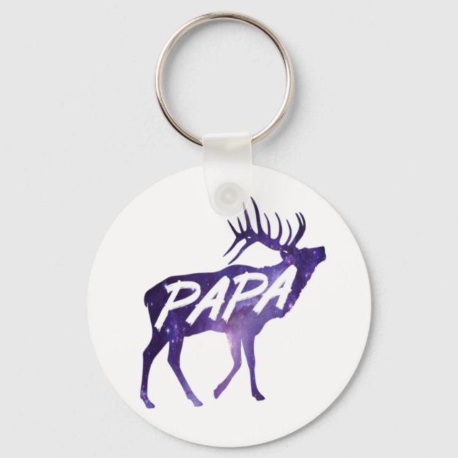 Porte-clés Papa Cerf  (Recto)