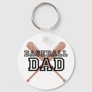 Porte-clés Papa de base-ball