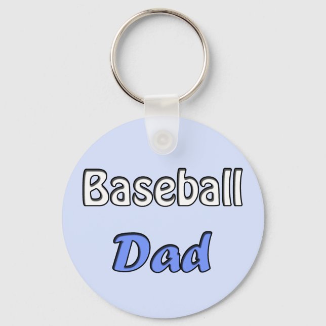 Porte-clés Papa de baseball (Recto)