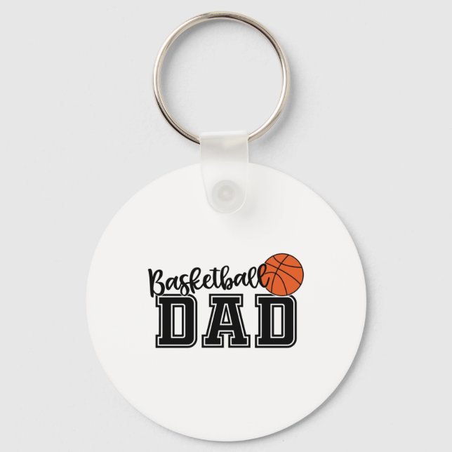 Porte-clés Papa de basket-ball (Recto)