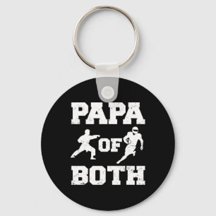 Porte-clés Papa De La Football Drôle Et Karate Papa