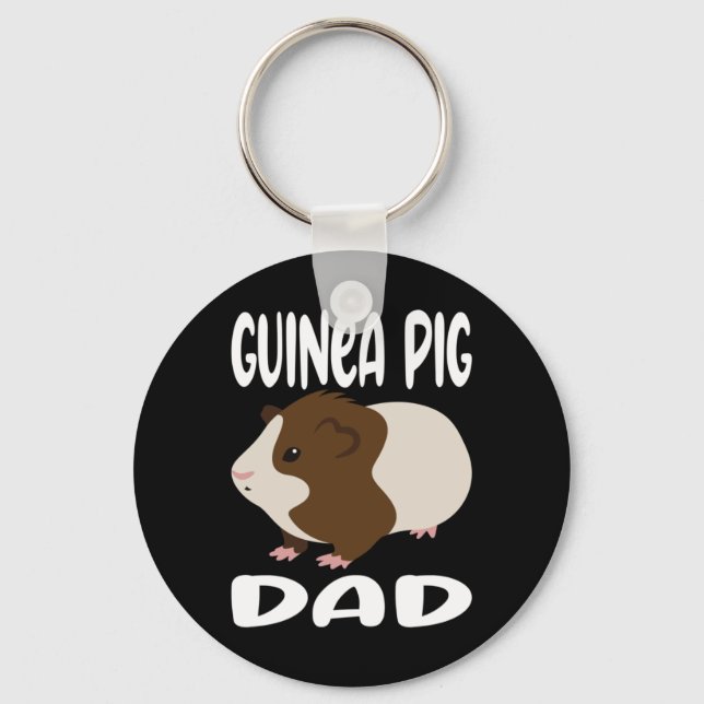 Porte-clés Papa de porc de Guinée (Recto)