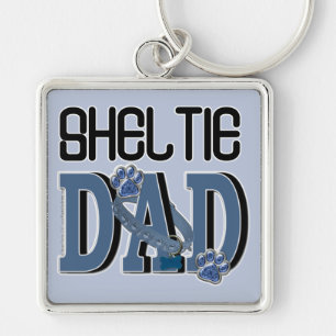 Porte-clés PAPA de Sheltie