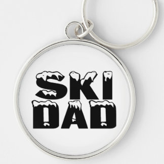 Porte-clés Papa de ski