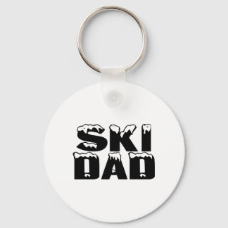 Porte-clés Papa de ski