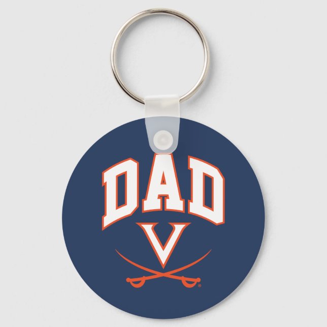 Porte-clés Papa des Cavaliers de Virginie (Recto)