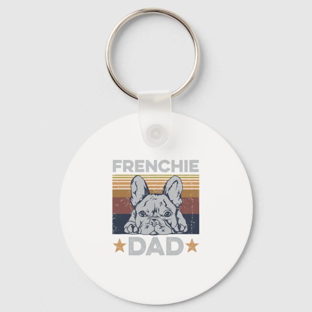 Porte-clés Papa Design Pour Ton Père Français (Recto)
