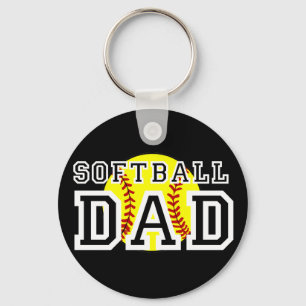 Porte-clés Papa du base-ball