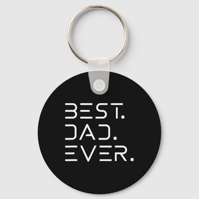 Porte-clés Papa Ever Chemise Moderne Développeur Programmeur  (Recto)