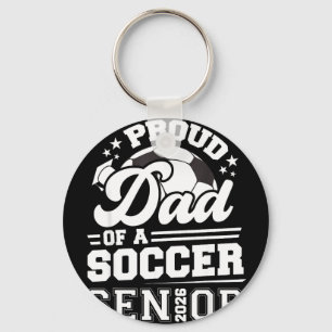 Porte-clés Papa fier d'un ballon de foot senior promotion 202
