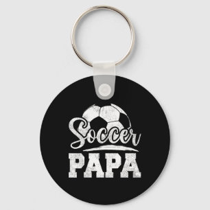 Porte-clés Papa footballeur jour de match jour du père