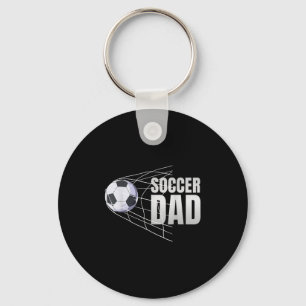 Porte-clés Papa footballeur sport football footballeur joueur