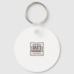 Porte-clés Papa Garage Vintage Fête des Pères