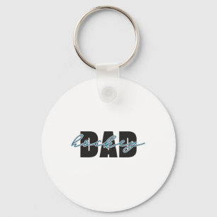 Porte-clés Papa hockey Fier père Jour de match Patinoire Fan