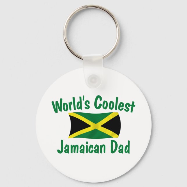 Porte-clés Papa jamaïcain froid (Recto)