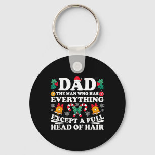 Porte-clés Papa L'Homme Qui A Tout Sauf La Tête Pleine