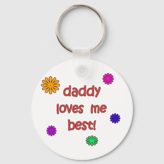 Porte-clés Papa M'Aime Le Mieux !