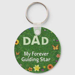 Porte-clés Papa : Mon étoile de guide pour toujours